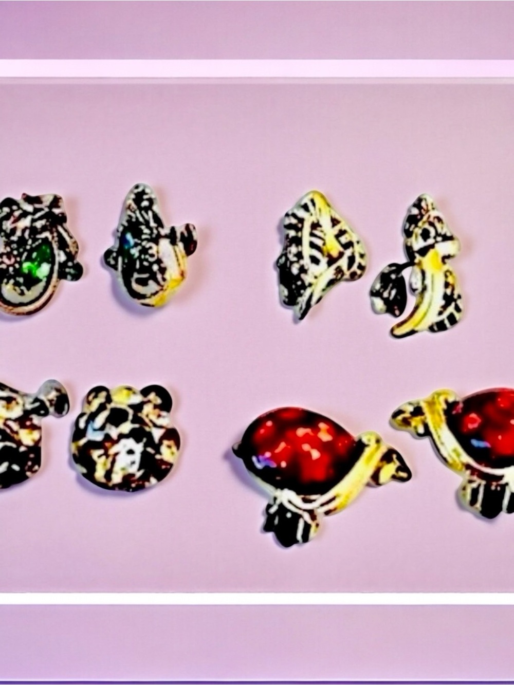 CORO Vintage Earrings Clip + Screwback Lot of 4
